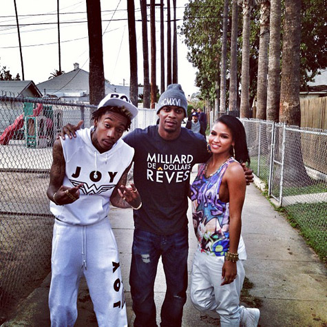 Wiz Khalifa, Kosine, and Cassie