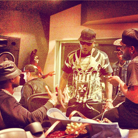 Usher, Young Jeezy, and J.D.
