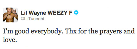 Lil Wayne Tweet