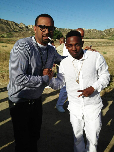 Mike Epps and Kendrick Lamar