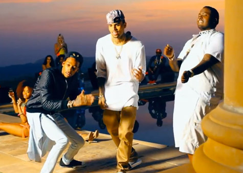 Wiz Khalifa, Chris Brown, and Sean Kingston
