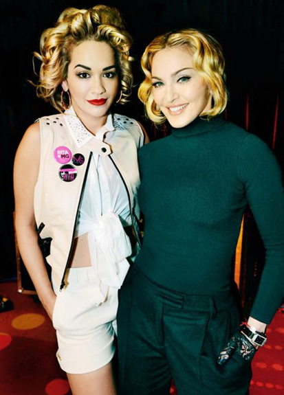 Rita Ora and Madonna