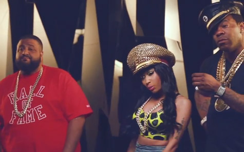DJ Khaled, Nicki Minaj, and Busta Rhymes