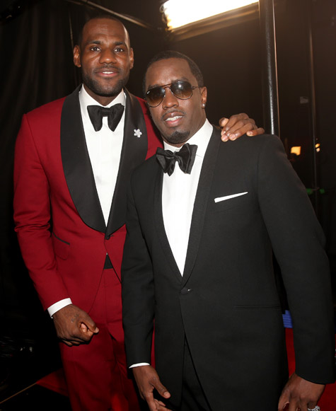 LeBron James and Diddy