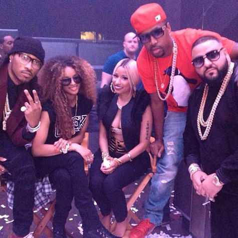 Future, Ciara, Nicki Minaj, ScaffBeezy, and DJ Khaled