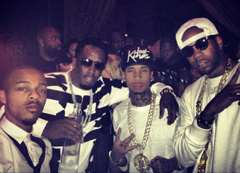 Bow Wow, Diddy, Tyga, and 2 Chainz