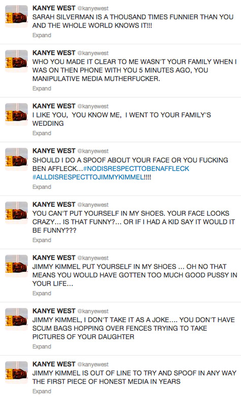 Kanye West vs. Jimmy Kimmel