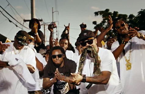 Turk, Lil Wayne, Juvenile, and 2 Chainz