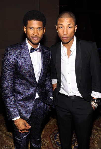 Usher and Pharrell