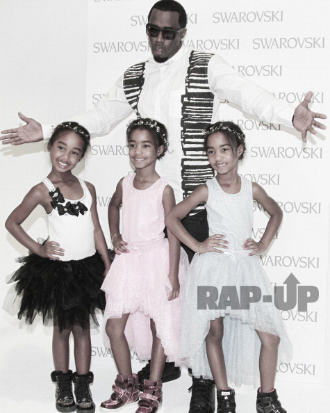 Diddy and daughters