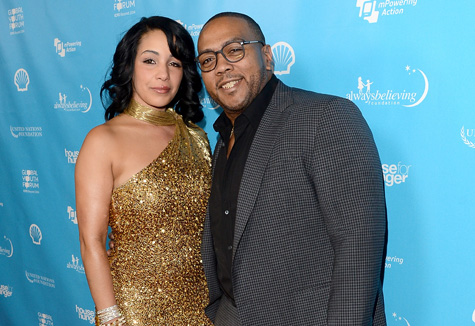 Monique Idlett and Timbaland