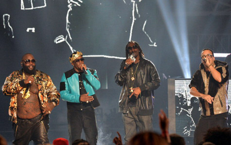 Rick Ross, Diddy, Snoop Dogg, and French Montana