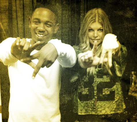 Kendrick Lamar and Fergie