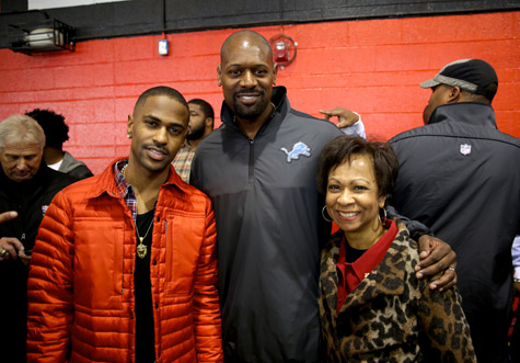 Big Sean and mother