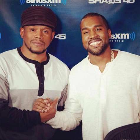 Sway and Kanye West