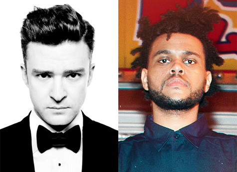 Justin Timberlake and The Weeknd