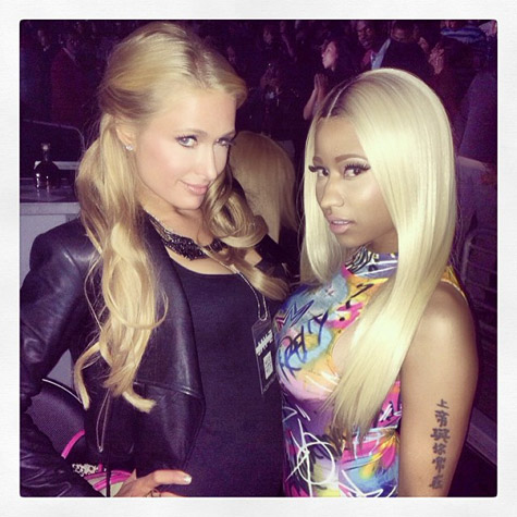 Paris Hilton and Nicki Minaj