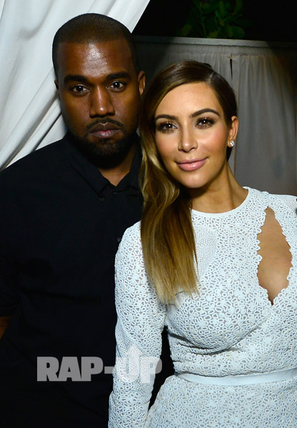 Kanye West and Kim Kardashians