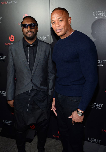 will.i.am and Dr. Dre