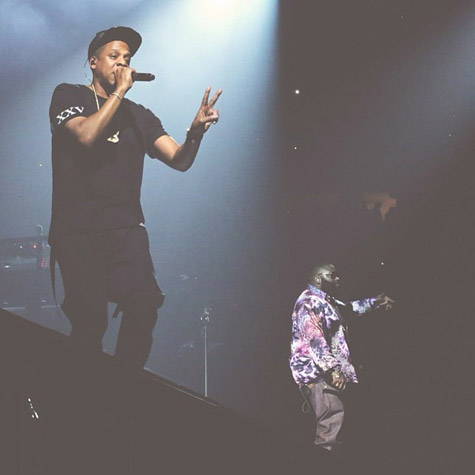 Jay Z and Rick Ross
