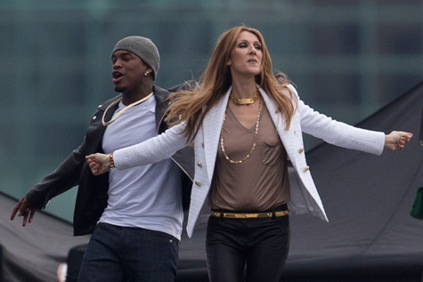 Ne-Yo and Celine Dion