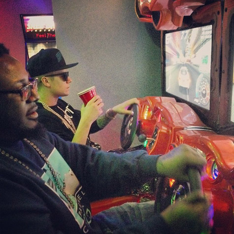 T-Pain and Justin Bieber