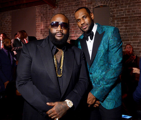 Rick Ross and LeBron James
