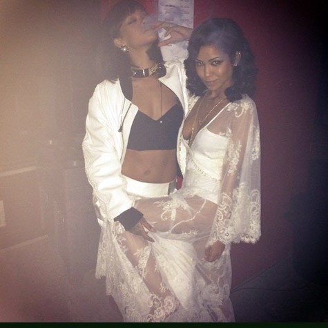 Rihanna and Jhené Aiko