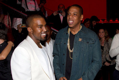 Kanye West and Jay Z