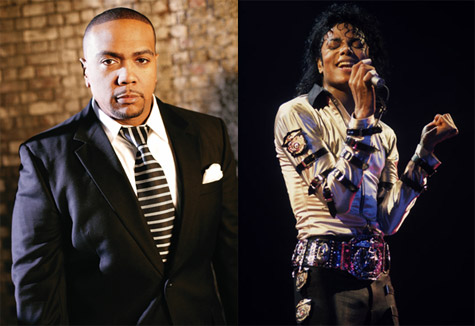 Timbaland and Michael Jackson
