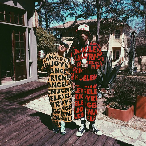 Amber Rose and Wiz Khalifa