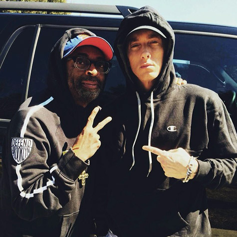 Spike Lee and Eminem
