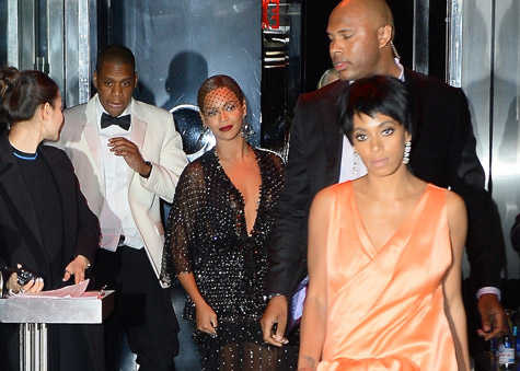 Jay Z, Beyoncé, and Solange