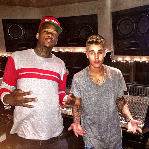 YG and Justin Bieber