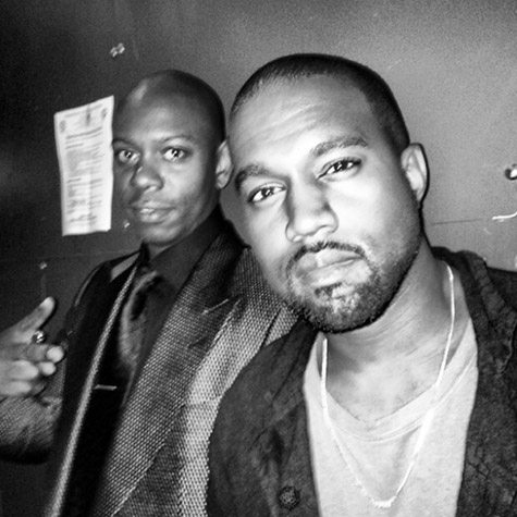 Dave Chappelle and Kanye West