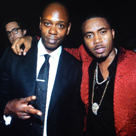Dave Chappelle and Nas