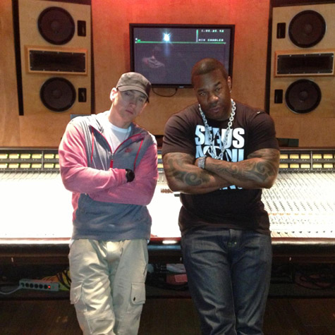 Eminem and Busta Rhymes