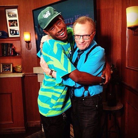 Tyler, the Creator and Larry King