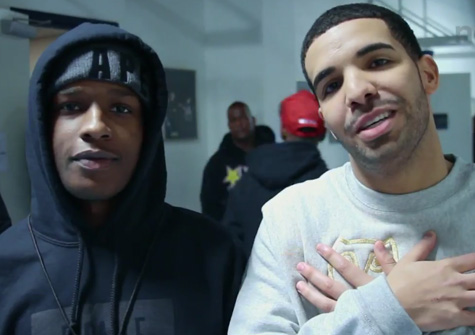 A$AP Rocky and Drake