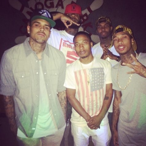 Chris Brown, The Game, and Tyga