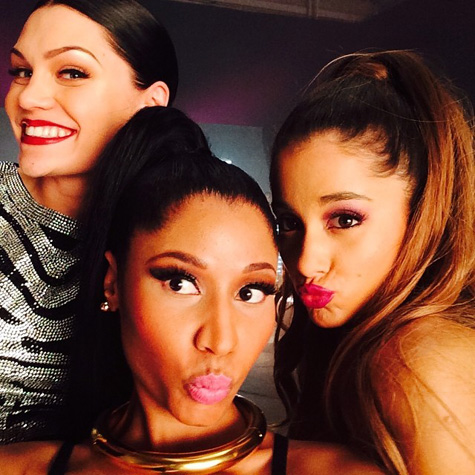 Jessie J, Nicki Minaj, and Ariana Grande