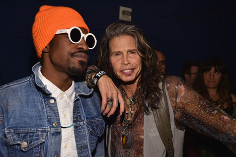 André 3000 and Steven Tyler