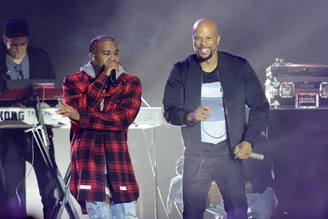 Kanye West and Common
