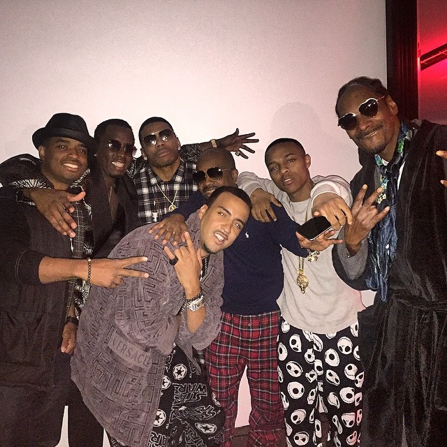 Larenz Tate, Diddy, Nelly, French, Jermaine Dupri, Bow Wow, and Snoop Dogg