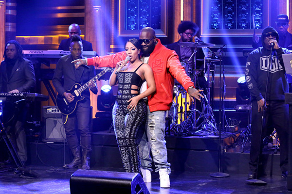 K. Michelle and Rick Ross