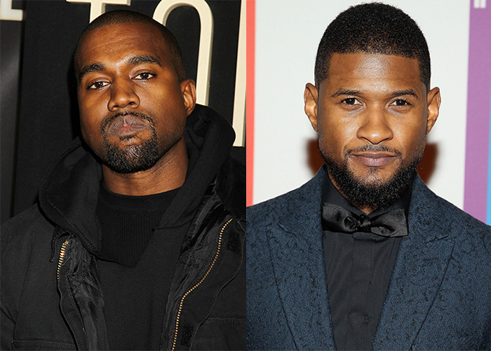Kanye West and Usher
