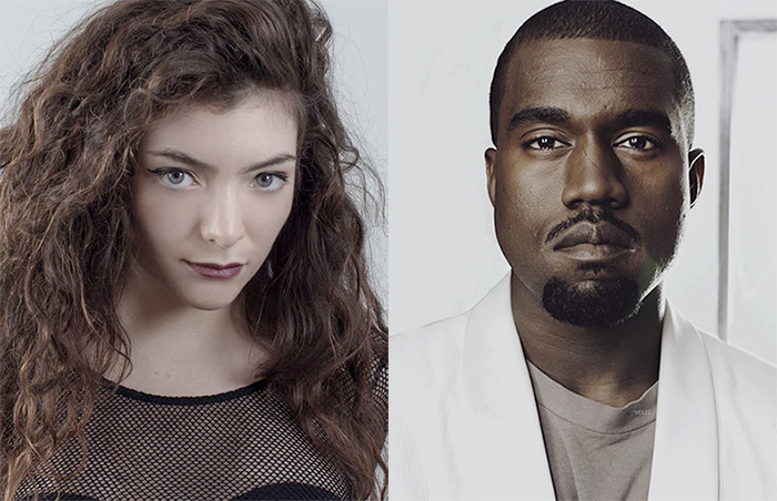 Lorde and Kanye West
