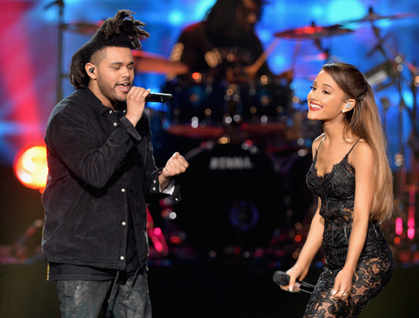 The Weeknd and Ariana Grande