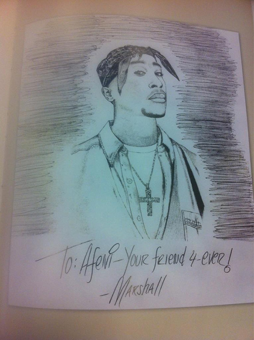 Eminem Tupac Sketch
