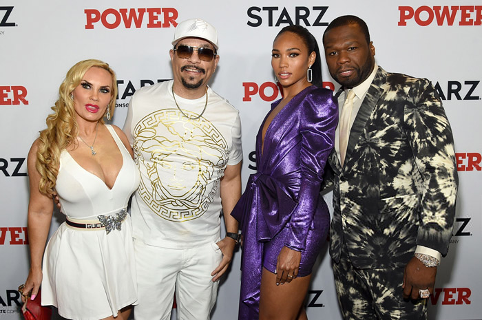 Coco, Ice-T, Jamira Haines, and 50 Cent